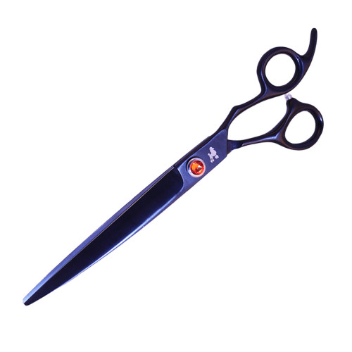 Ножницы для груминга Dezynadog Ignis 7.5 Curved Scissor изогнутые для стрижки, японская нержавеющая сталь 440c (5052372070209) – Dezynadog