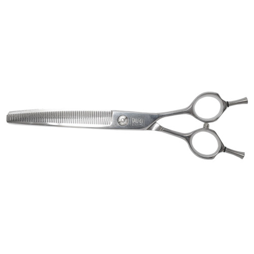 Ножиці для грумінгу Tauro Pro Line Вигнуті філірувальні 18 см (7 дюймів) 56 зубців (TPL46869) – Tauro Pro Line