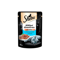 Влажный корм для кошек Sheba cig POU с океанической рыбой в соусе 85 г (4770608257187)