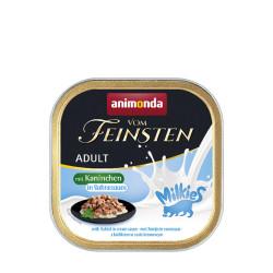 Вологий корм для кішок Animonda Vom Feinsten Adult with rabbit in cream sauce 100 г (4017721830379)