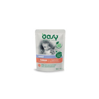 Влажный корм для кошек OASY Adult с лососем 85 г (8053017343723)
