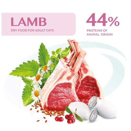 Сухой корм для кошек Optimeal с чувствительным пищеварением - ягненок 200 г (4820215362405) – Optimeal (вид 1)