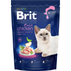 Сухий корм для кішок Brit Premium by Nature Cat Adult Chicken 800 г (8595602553044)