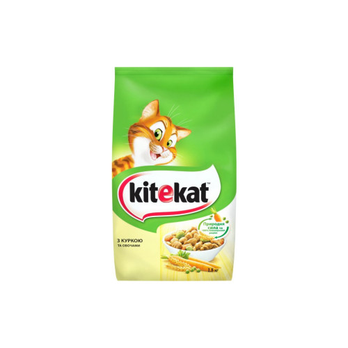 Сухой корм для кошек Kitekat Курица с овощами 1.8 кг (5900951137884) – Kitekat