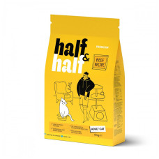 Сухий корм для кішок Half&Half з яловичиною 8 кг (4820261920857)