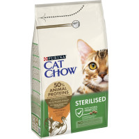 Сухой корм для кошек Purina Cat Chow Sterilised с индейкой 1.5 кг (7613287329516)