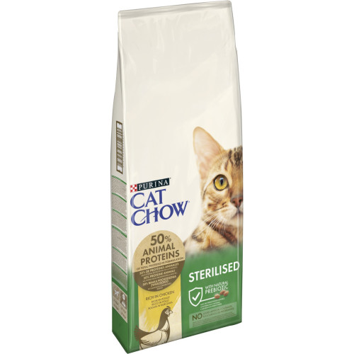 Сухий корм для кішок Purina Cat Chow Sterilised з куркою 15 кг (7613032233051) – Purina Cat Chow (вид 1)