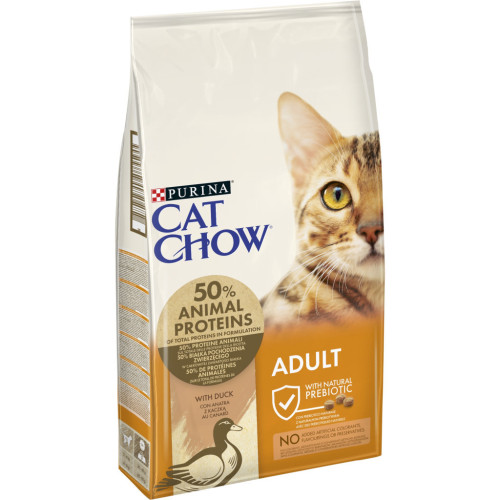 Сухий корм для кішок Purina Cat Chow Adult з качкою 15 кг (7613035394889) – Purina Cat Chow (вид 1)