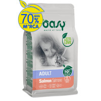 Сухой корм для кошек OASY LIFESTAGE Adult лосось 7.5 кг (8053017348254)