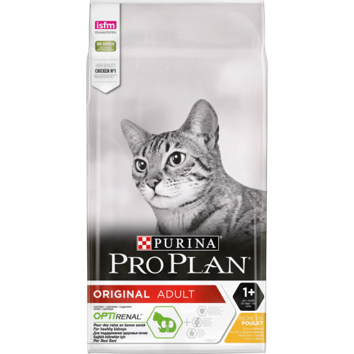 Сухой корм для кошек Purina Pro Plan Original с курицей 10 кг (7613036508032) – Purina Pro Plan (вид 1)