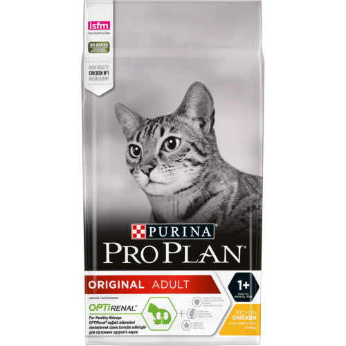 Сухий корм для кішок Purina Pro Plan Original Adult 1+ з куркою 1.5 кг (7613036505956) – Purina Pro Plan (вид 1)