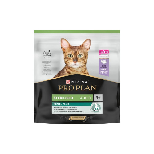 Сухой корм для кошек Purina Pro Plan Sterilised Adult 1+ с индейкой 400 г (7613033564673) – Purina Pro Plan
