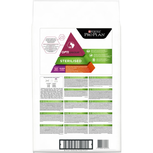 Сухой корм для кошек Purina Pro Plan для стерилизованных/кастрированных с уткой и печенью 10 кг (7613036732727) – Purina Pro Plan (вид 1)
