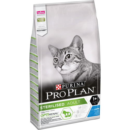 Сухий корм для кішок Purina Pro Plan Sterilised з кроликом 10 кг (7613033566486) – Purina Pro Plan