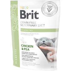 Сухий корм для кішок Brit GF VetDiets Cat Diabets 400 г (8595602528530)
