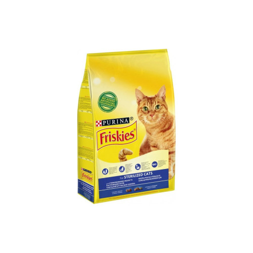 Сухий корм для кішок Purina Friskies Sterile з лососем і овочами 270 г (7613035352346) – Purina Friskies