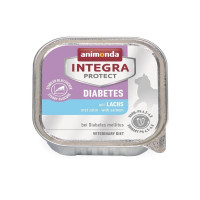 Вологий корм для кішок Animonda Integra Protect Diabetes при діабеті з лососем (4017721866880)