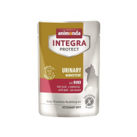 Влажный корм для кошек Animonda Integra Protect Urinary Struvit - pouch with beef при мочекаменной болезни (4017721866316)