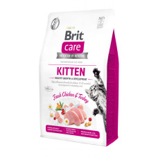 Сухий корм для кішок Brit Care Cat GF Kitten HGrowth and Development 2 кг (8595602540679)