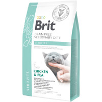 Сухой корм для кошек Brit GF VetDiets Cat Struvite 2 кг (8595602528271)