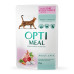 Влажный корм для кошек Optimeal со вкусом ягненка и овощей 85 г (4820083905445) – Optimeal