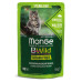 Вологий корм для кішок Monge Cat Bwild GR.FREE Wet Sterilised м'ясо дикого кабана з овочами 85 г (8009470012805) – Monge