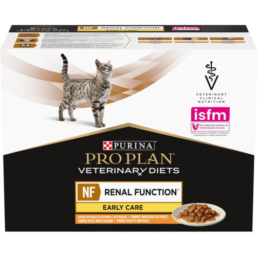 Влажный корм для кошек Purina Pro Plan Veterinary Diets NF Renal Function Early Care С курицей 10 x 85 г (7613287873934) – Purina Pro Plan Veterinary Diets (вид 2)