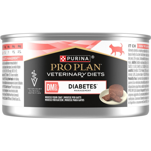 Влажный корм для кошек Purina Pro Plan Veterinary Diets DM ST/OX Diabetes Management Регулировка поступления глюкозы 195 г (8445290105233) – Purina Pro Plan Veterinary Diets (вид 2)