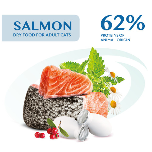 Сухой корм для кошек Optimeal для стерилизованных/кастрированных с лососем 700 г (4820215368155) – Optimeal (вид 1)