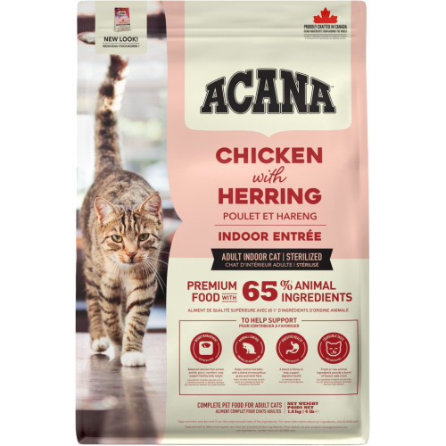 Сухой корм для кошек ACANA Indoor Entree 1.8 кг (0064992714505) – ACANA