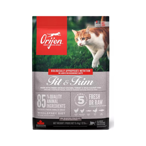 Сухой корм для кошек Orijen Fit&trim 5.4 кг (0064992284541) – Orijen