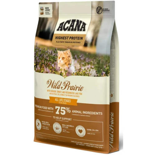 Сухий корм для кішок ACANA Wild Prairie Cat 4.5 кг (0064992714581) – ACANA
