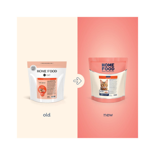 Сухой корм для кошек Home Food For active с курицей и креветками 200 г (4820290090125) – Home Food (вид 1)