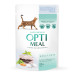 Влажный корм для кошек Optimeal с треской и овощами в желе 85 г (4820215364041) – Optimeal