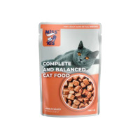 Влажный корм для кошек Mis Kiss с ягненком в соусе 100 г (4820164440186/4820111141432)