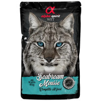 Влажный корм для кошек Alpha Spirit старше 1 года с дорадой 85 г (8436586311551)