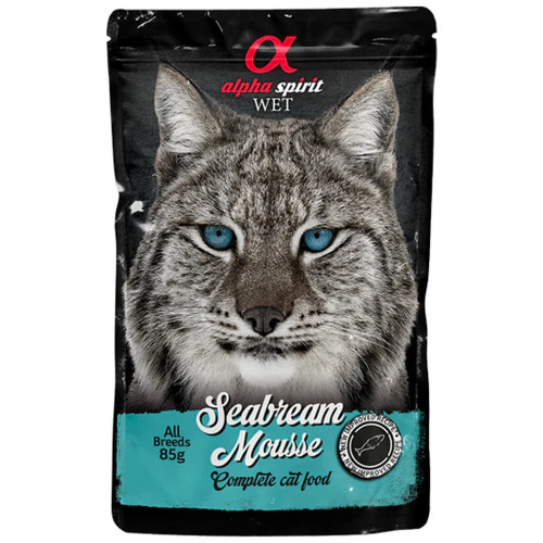 Влажный корм для кошек Alpha Spirit старше 1 года с дорадой 85 г (8436586311551) – Alpha Spirit