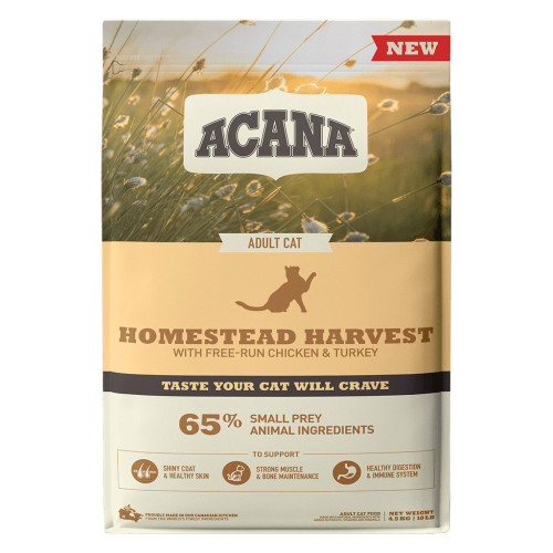Сухий корм для кішок ACANA Homestead Harvest Cat 4.5 кг (0064992714376) – ACANA