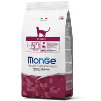 Сухой корм для кошек Monge Cat Indoor со вкусом курицы и риса 5 кг (8009470156011)