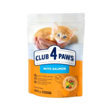 Сухой корм для кошек Club 4 Paws Премиум с лососем для котят 300 г (4820269144743)