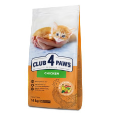 Сухой корм для кошек Club 4 Paws Premium для котят с курицей 14 кг (4820269141049)
