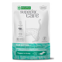 Влажный корм для кошек Nature's Protection Superior Care Kitten Immune System Support Tuna & Sea Bass 70 г (UNINPSC63930)