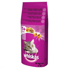 Сухий корм для кішок Whiskas з куркою 14 кг (5900951014352)