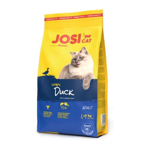 Сухий корм для кішок Josera JosiCat Crispy Duck 1.9 кг (4032254774907) – Josera