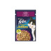 Влажный корм для кошек Purina Felix Sensations Jellies с уткой и шпинатом в желе 85 г (7613039831281) – Purina Felix