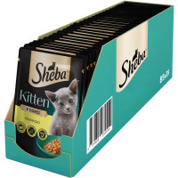 Влажный корм для кошек Sheba с курицей в соусе для котят 85 г (4770608264567)