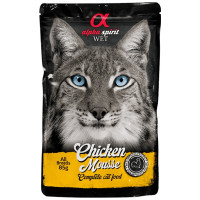 Влажный корм для кошек Alpha Spirit старше 1 года с курицей 85 г (8436586311568)