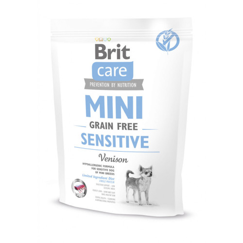 Сухой корм для собак Brit Care GF Mini Sensitive 400 г (8595602520176) – Brit Care