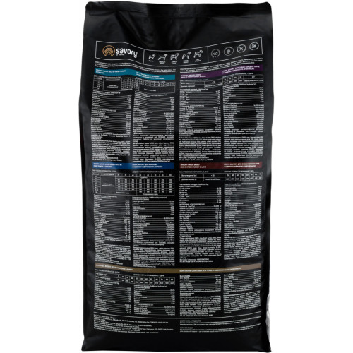 Сухий корм для собак Savory Adult All Breeds rich in Fresh Duck and Rabbit 12 кг (4820232630181) – Savory (вид 2)