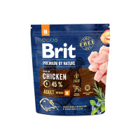 Сухий корм для собак Brit Premium Dog Adult M 1 кг (8595602526345)